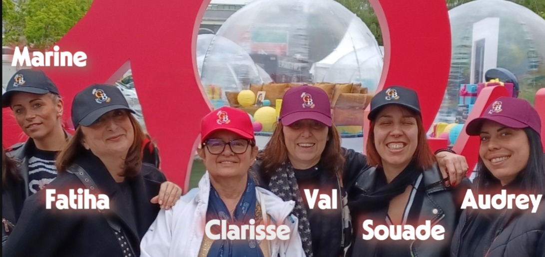 l'équipe Guy Bernard au complet